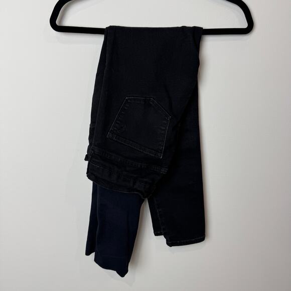 Blanqi Denim Maternity Black Skinny Jeans Size 4 - Picture 1 of 6